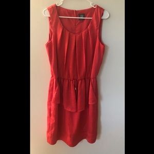 Vince Camuto coral short dress size 12.